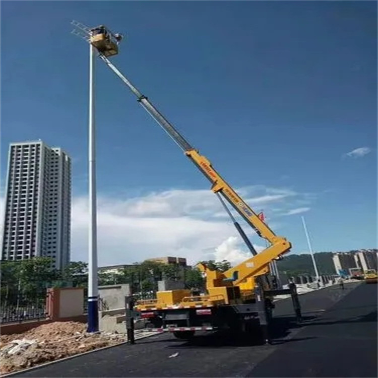 嵊州维修路灯的曲臂升降车出租