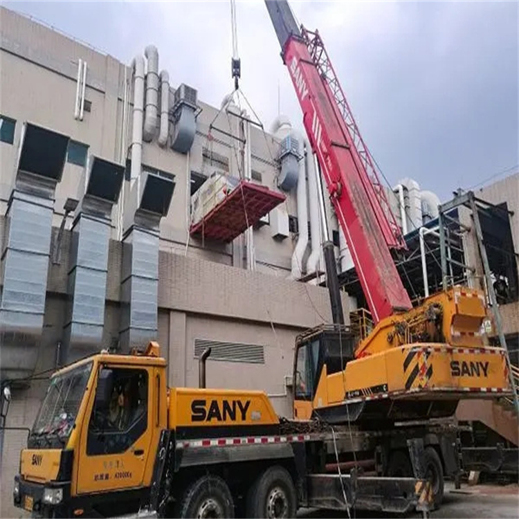 嵊州吊车如何吊彩钢瓦